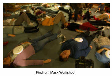 Findhorn mask workshop